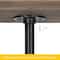 NEX™ Black Industrial Pipe Metal Table Legs, 4ct.